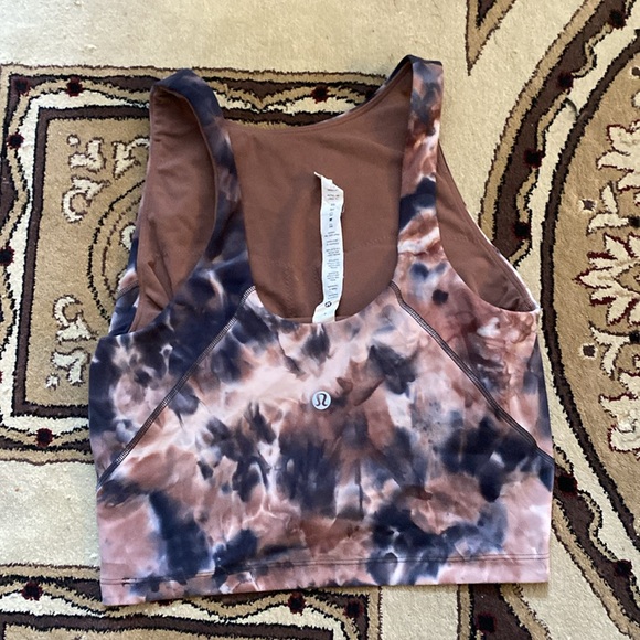 Lululemon Align High-Neck Tank Top Diamond Dye - size 4 - Picture 3 of 4